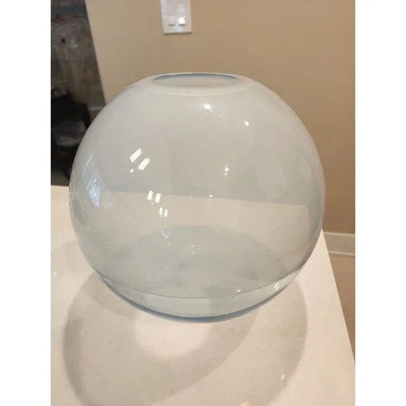 BARBINI Signed 13 Globe Orb Vase Murano MCM Art Glass Anthropomorphic Shape